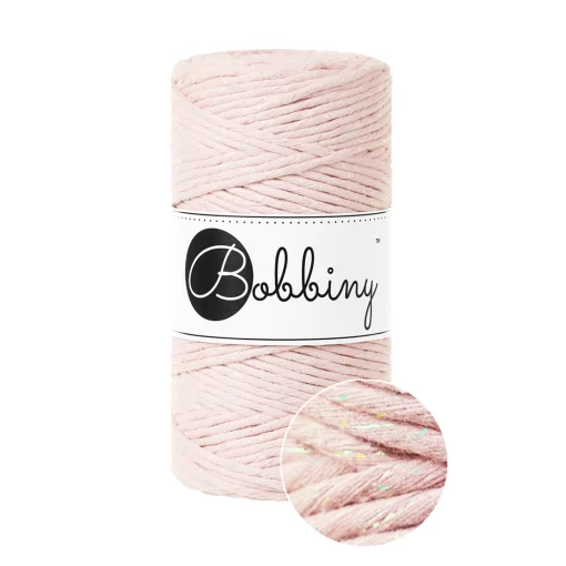 BOBBINY REGULAR GLOSSY PASTEL PINK 3 MM