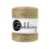 metalioc golden 3ply 3mm bobbiny